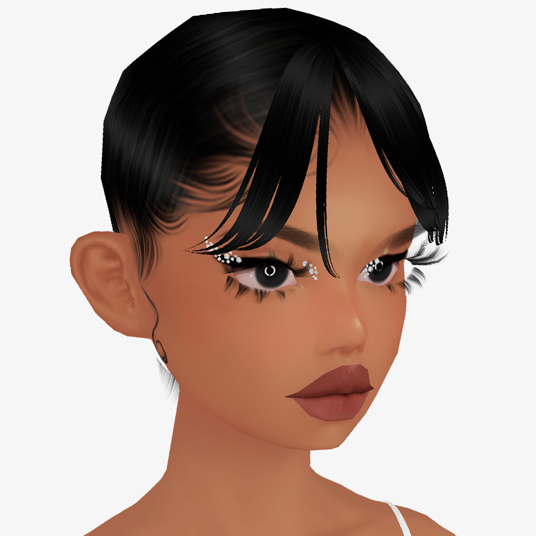 Hair Extension Mesh Bangs