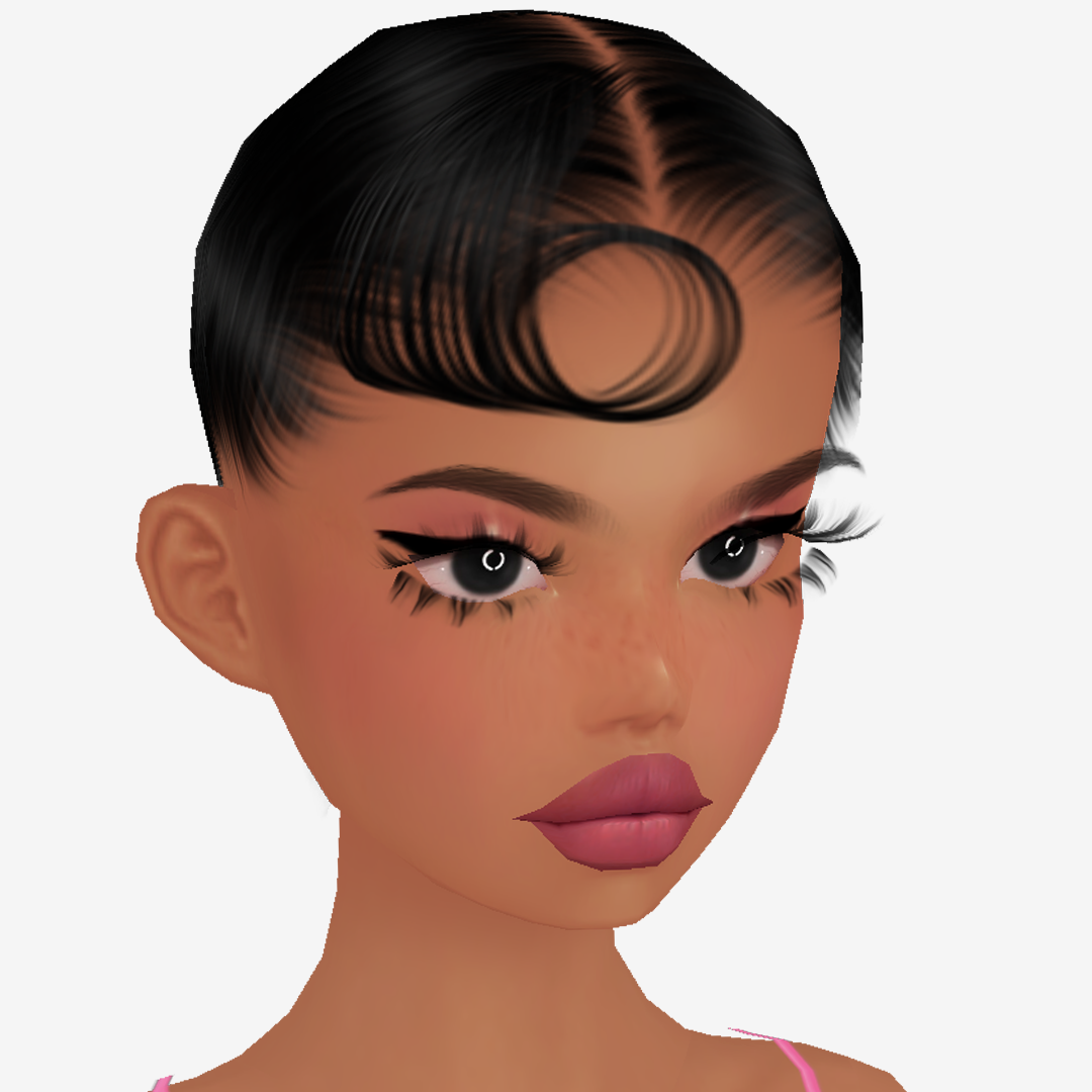 Hair Extension Mesh Mini Bangs Right