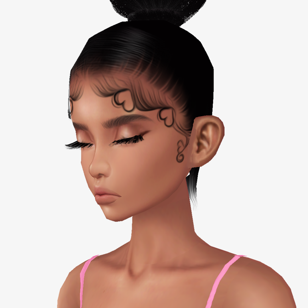 LOVE HEART Baby Hair Opacity