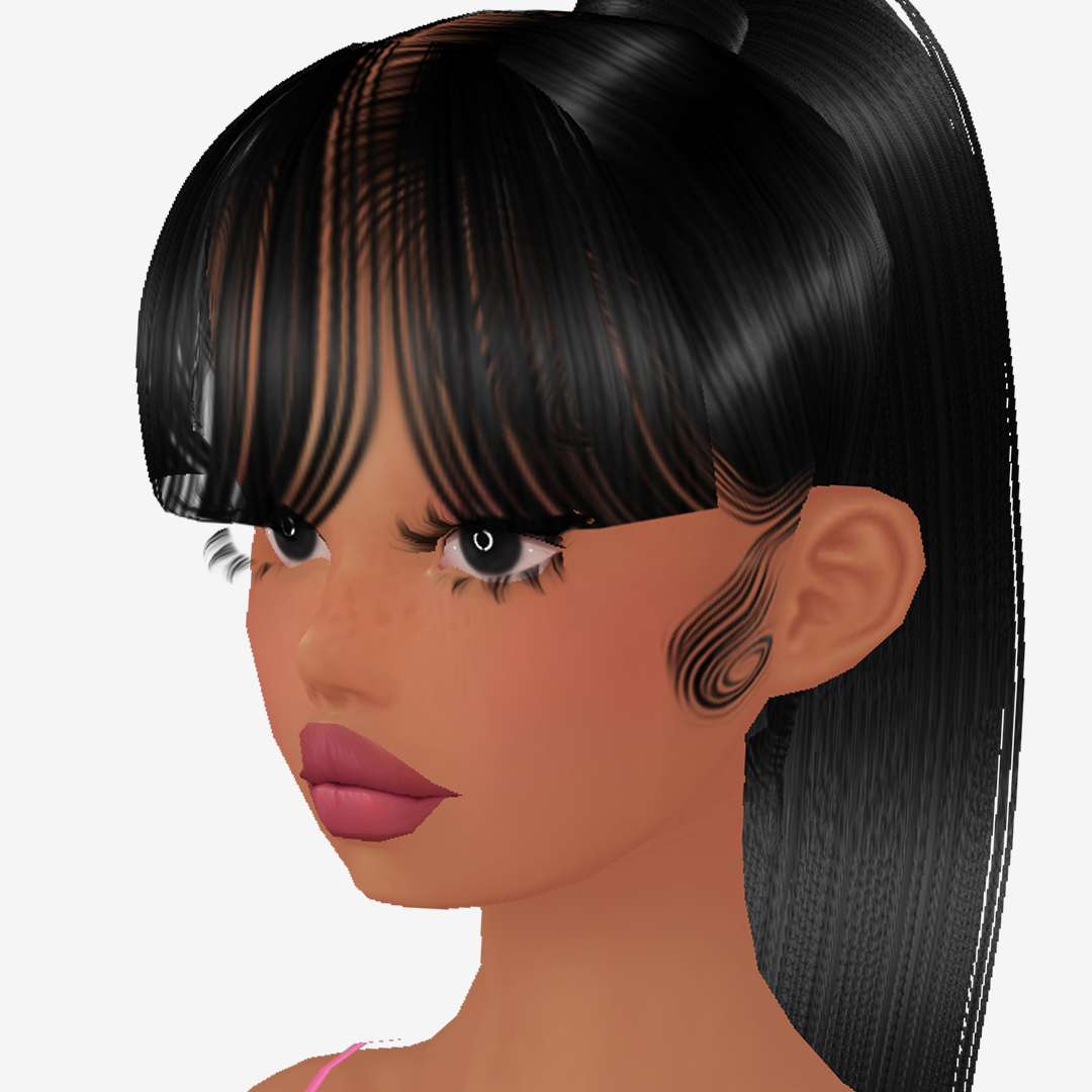 Hair Extension Mesh Bangs