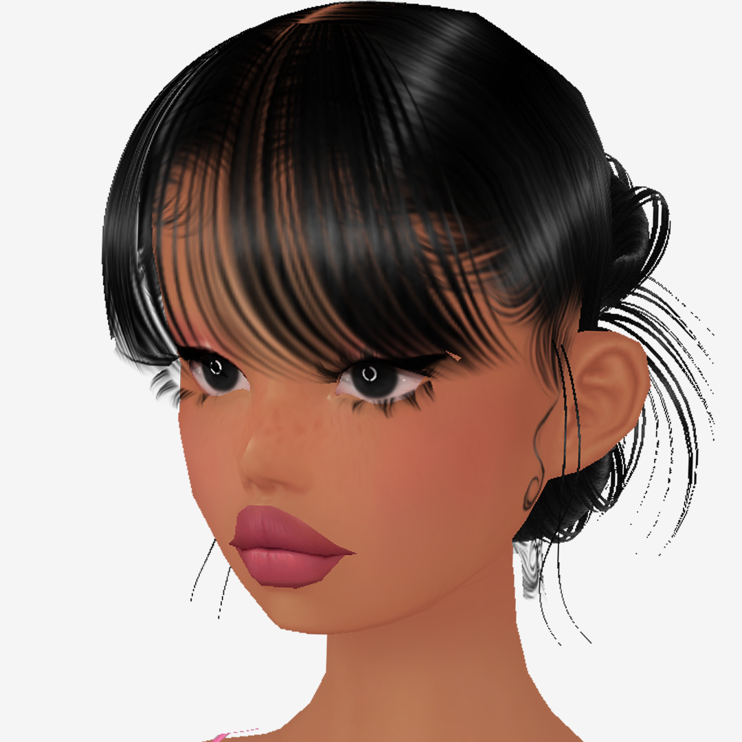 Hair Extension Mesh Bangs