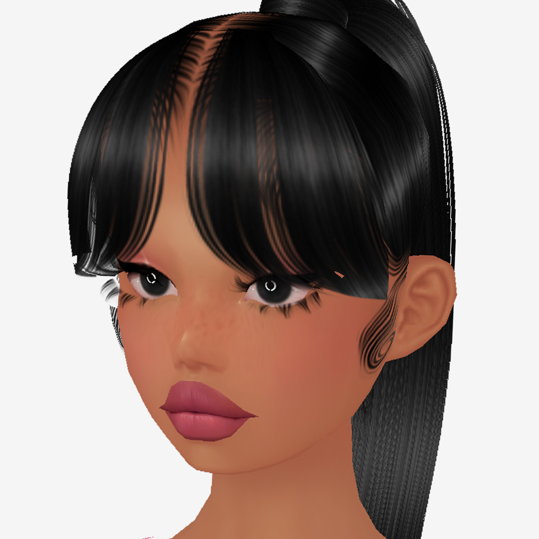 Hair Extension Mesh Bangs