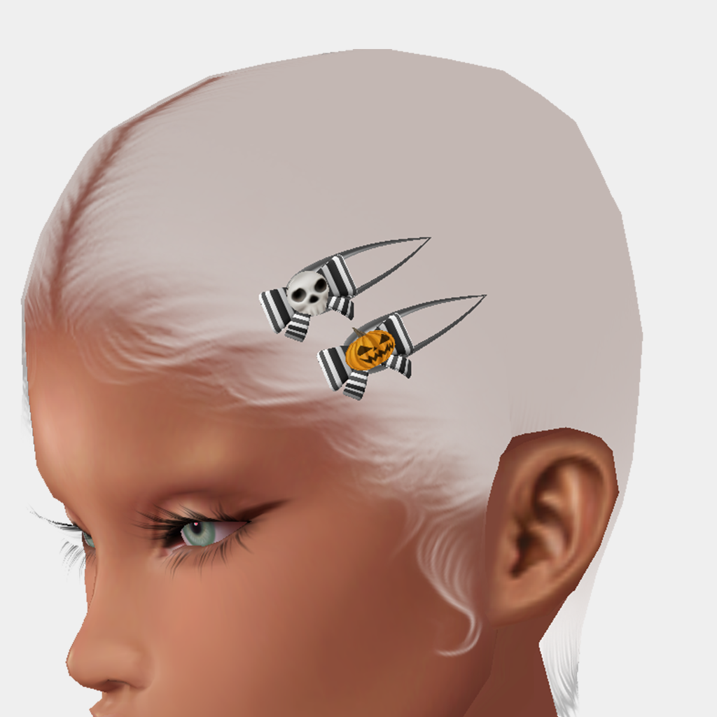 OCTOBER Hair Clip Add On Mesh LEFT