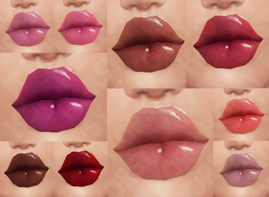 JUICY LIPSTICK add on Skin - PNG