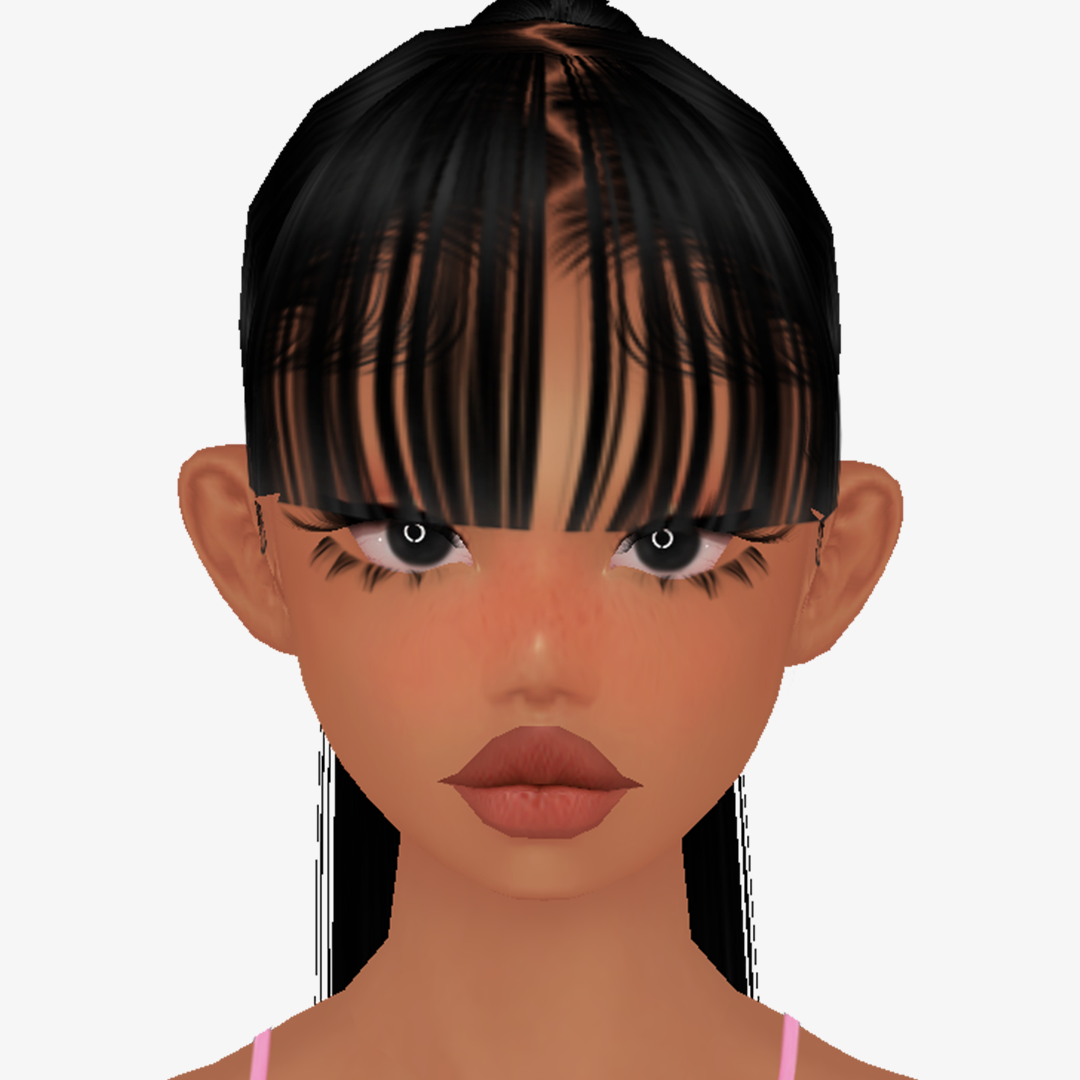 Hair Extension Mesh Bangs