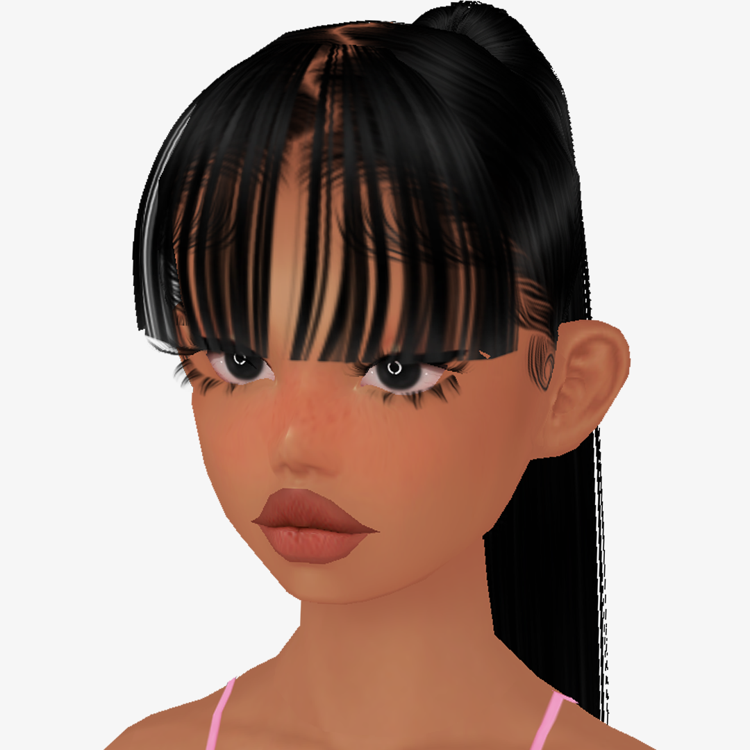 Hair Extension Mesh Bangs