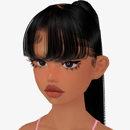 Hair Extension Mesh Bangs