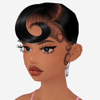 Hair Extension Mesh Amora Right