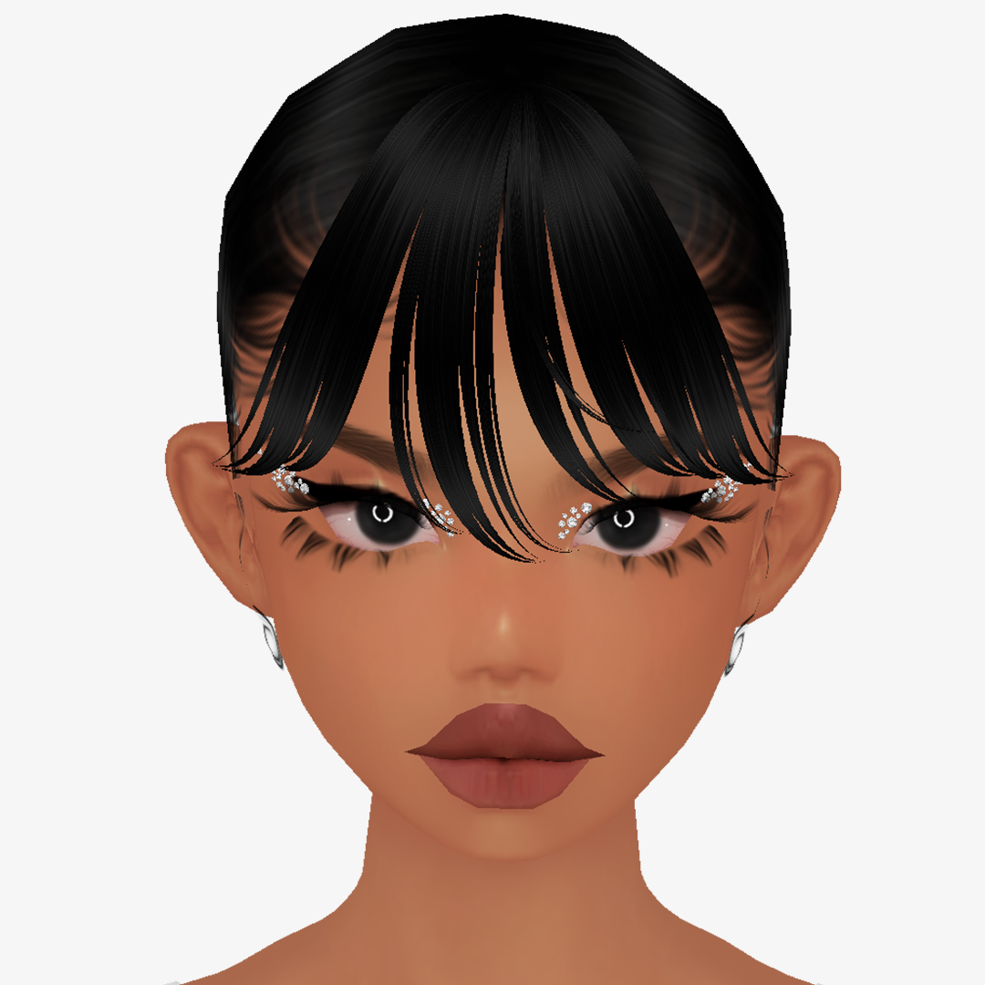 Hair Extension Mesh Bangs