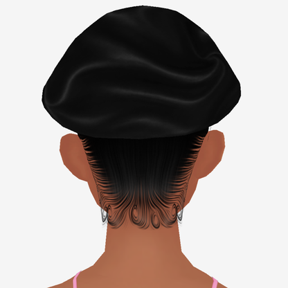 Head Scarf Add On Mesh Black