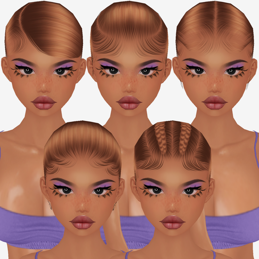 Ginger Cap Textures PACK + Opacities + Hair Textures