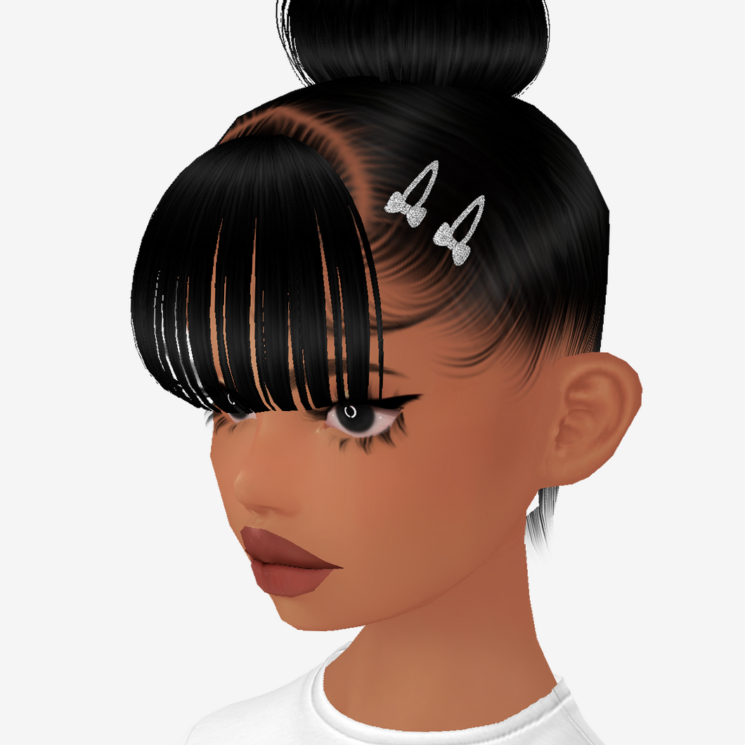 Hair Clip Add On Mesh Bow