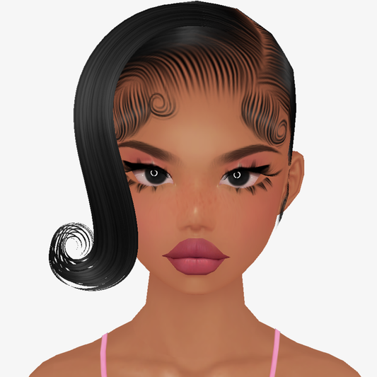 Hair Extension Mesh Isadora Right
