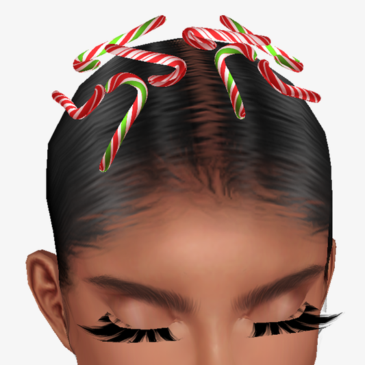 CANDYCANE Holidays Hair Clip Add On Mesh