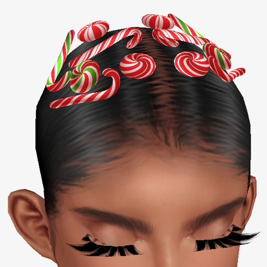 CANDY MIST Holidays Hair Clip Add On Mesh