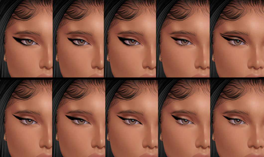 EYELINER add on Skin - PNG PACK