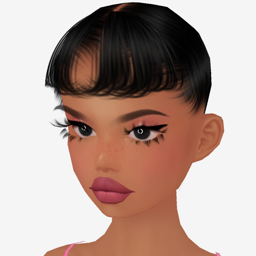 Hair Extension Mesh Mini Bangs