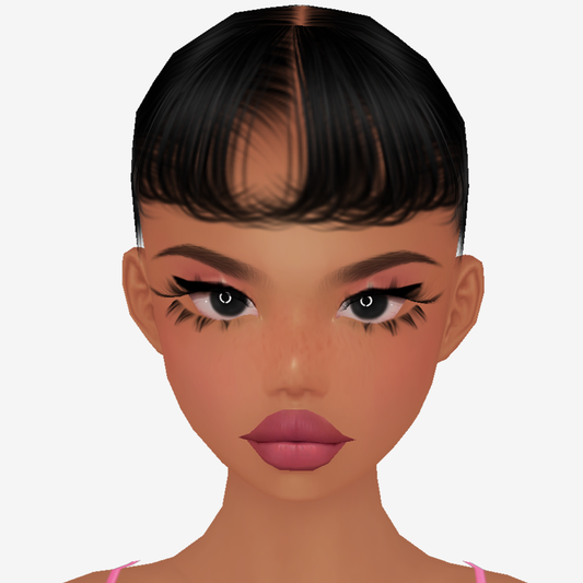 Hair Extension Mesh Mini Bangs