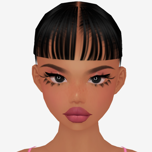 Hair Extension Mesh Mini Bangs