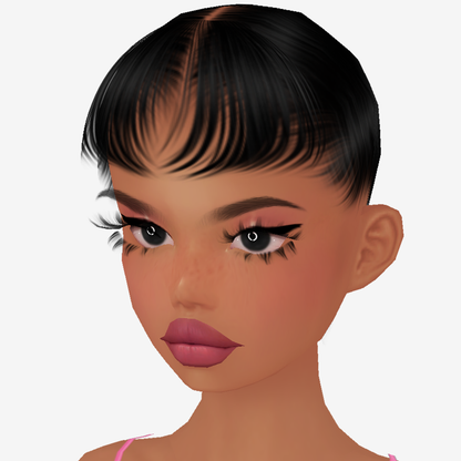 Hair Extension Mesh Mini Bangs