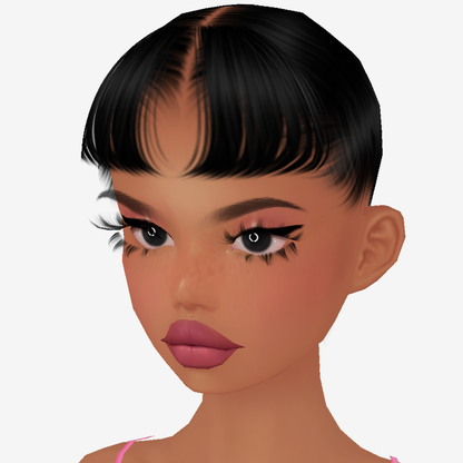 Hair Extension Mesh Mini Bangs