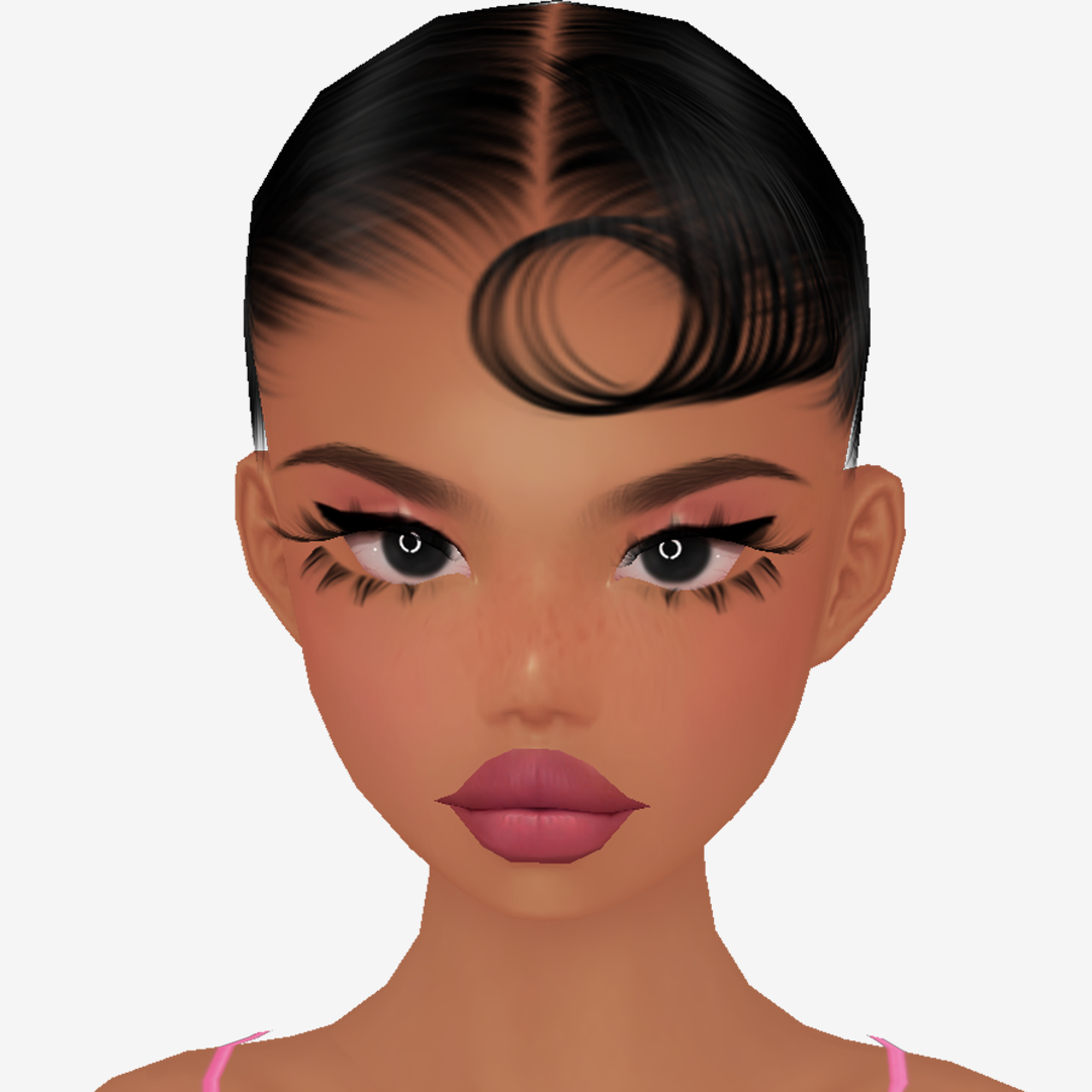 Hair Extension Mesh Mini Bangs Left