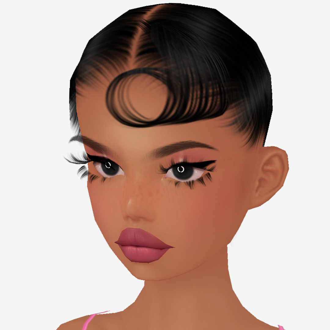 Hair Extension Mesh Mini Bangs Left