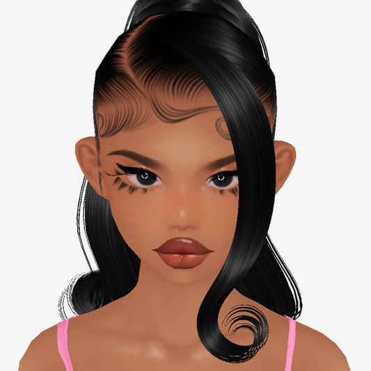 Hair Extension Mesh Tamara Left