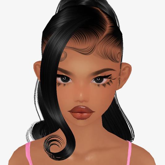 Hair Extension Mesh Tamara Right