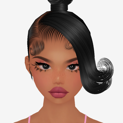 Hair Extension Mesh Vivian Left