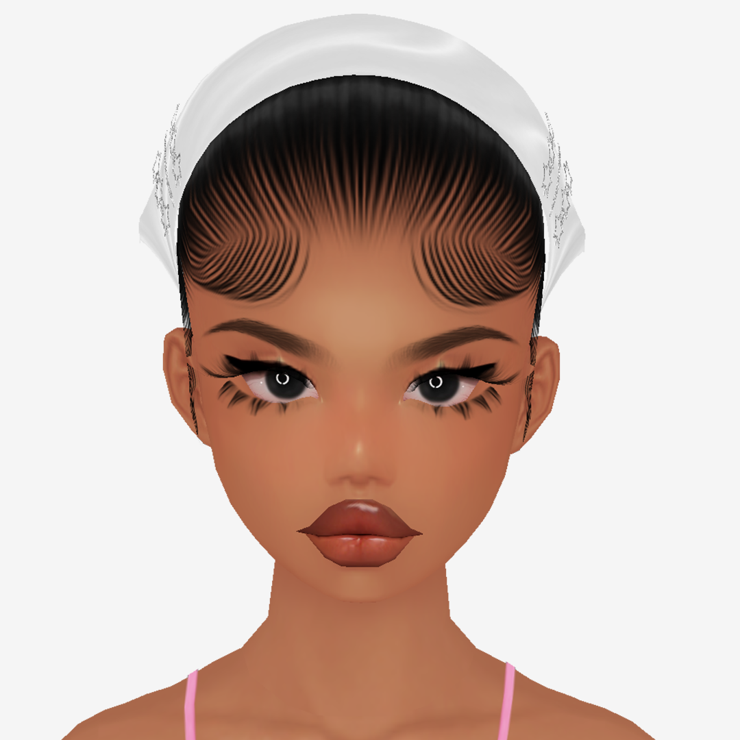 Head Scarf Add On Mesh White