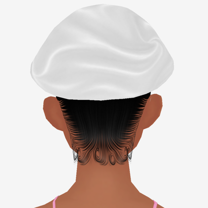 Head Scarf Add On Mesh White