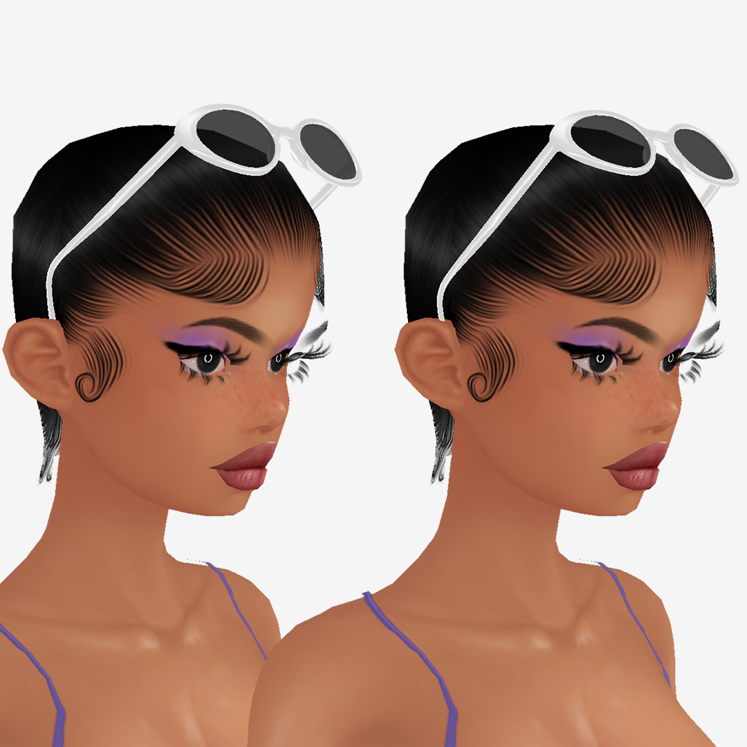 Glasses Add On Mesh White
