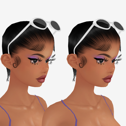 Glasses Add On Mesh White