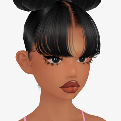 Hair Extension Mesh Bangs