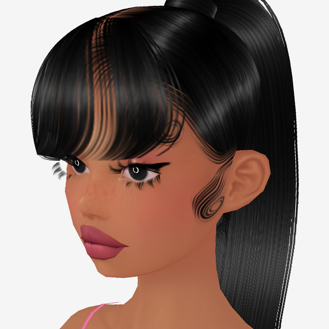 Hair Extension Mesh Bangs