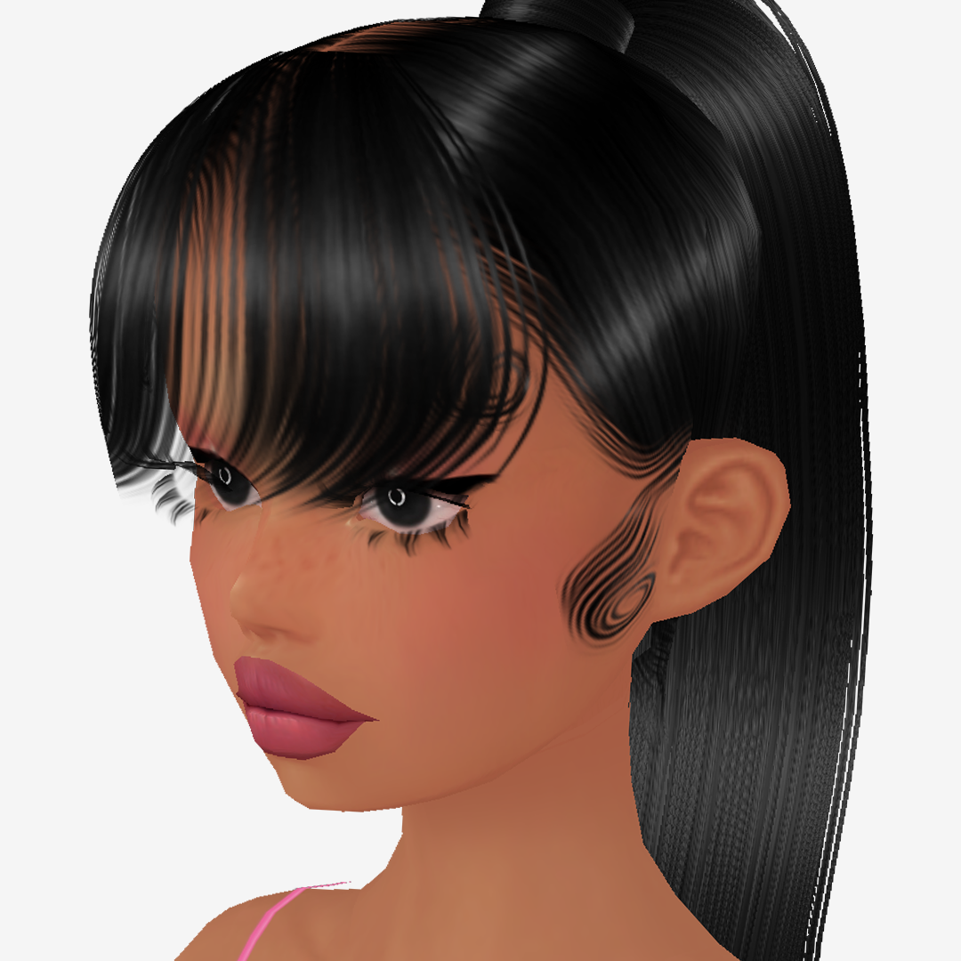 Hair Extension Mesh Bangs