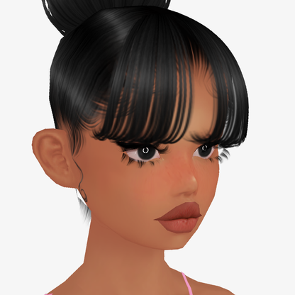 Hair Extension Mesh Bangs