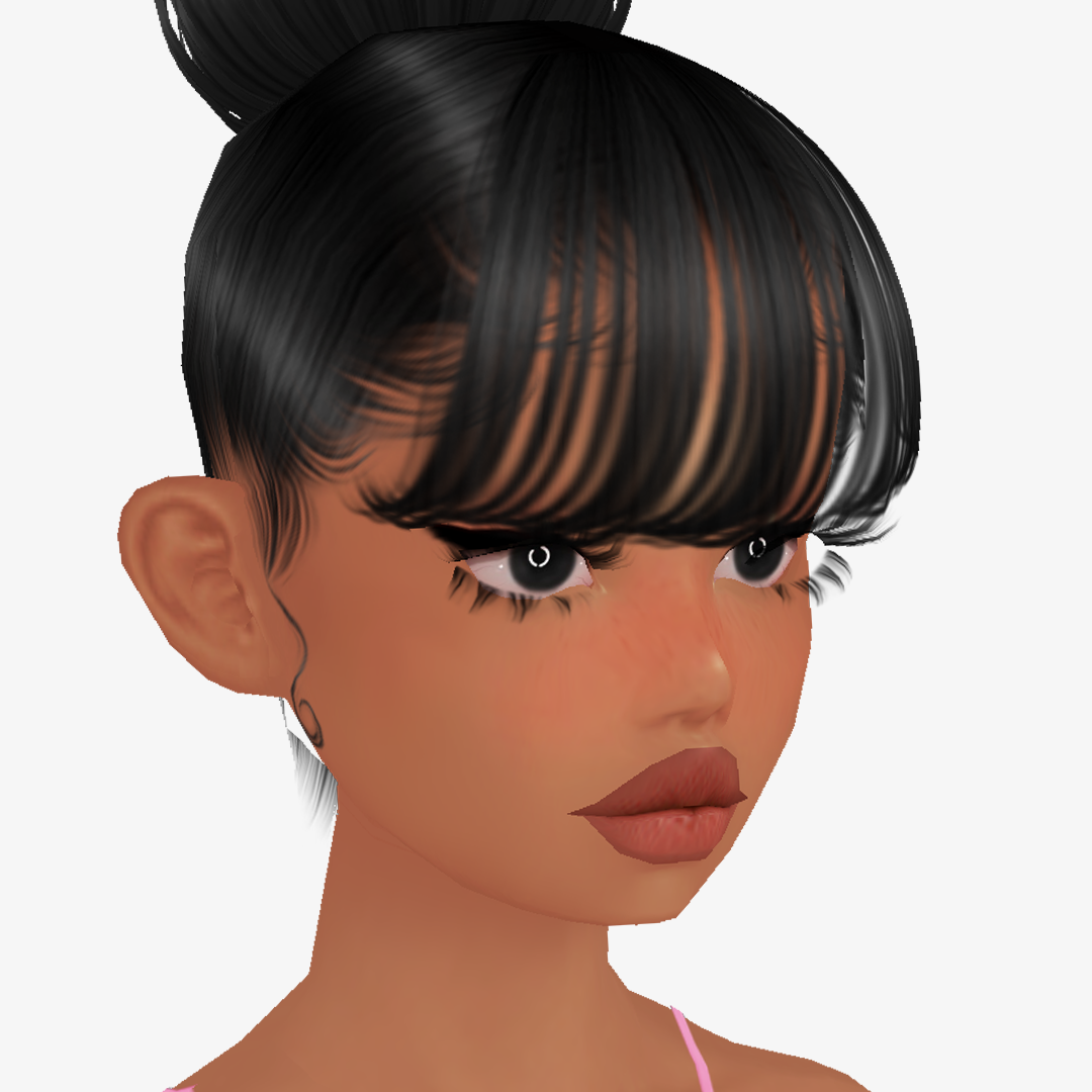 Hair Extension Mesh Bangs