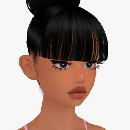 Hair Extension Mesh Bangs