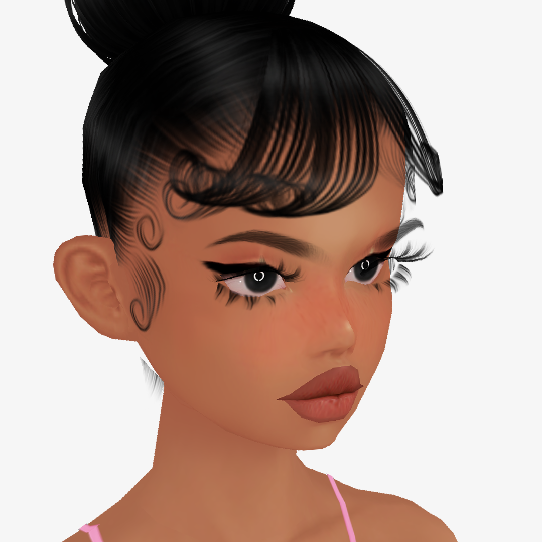 Hair Extension Mesh Bangs