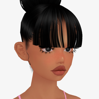 Hair Extension Mesh Bangs