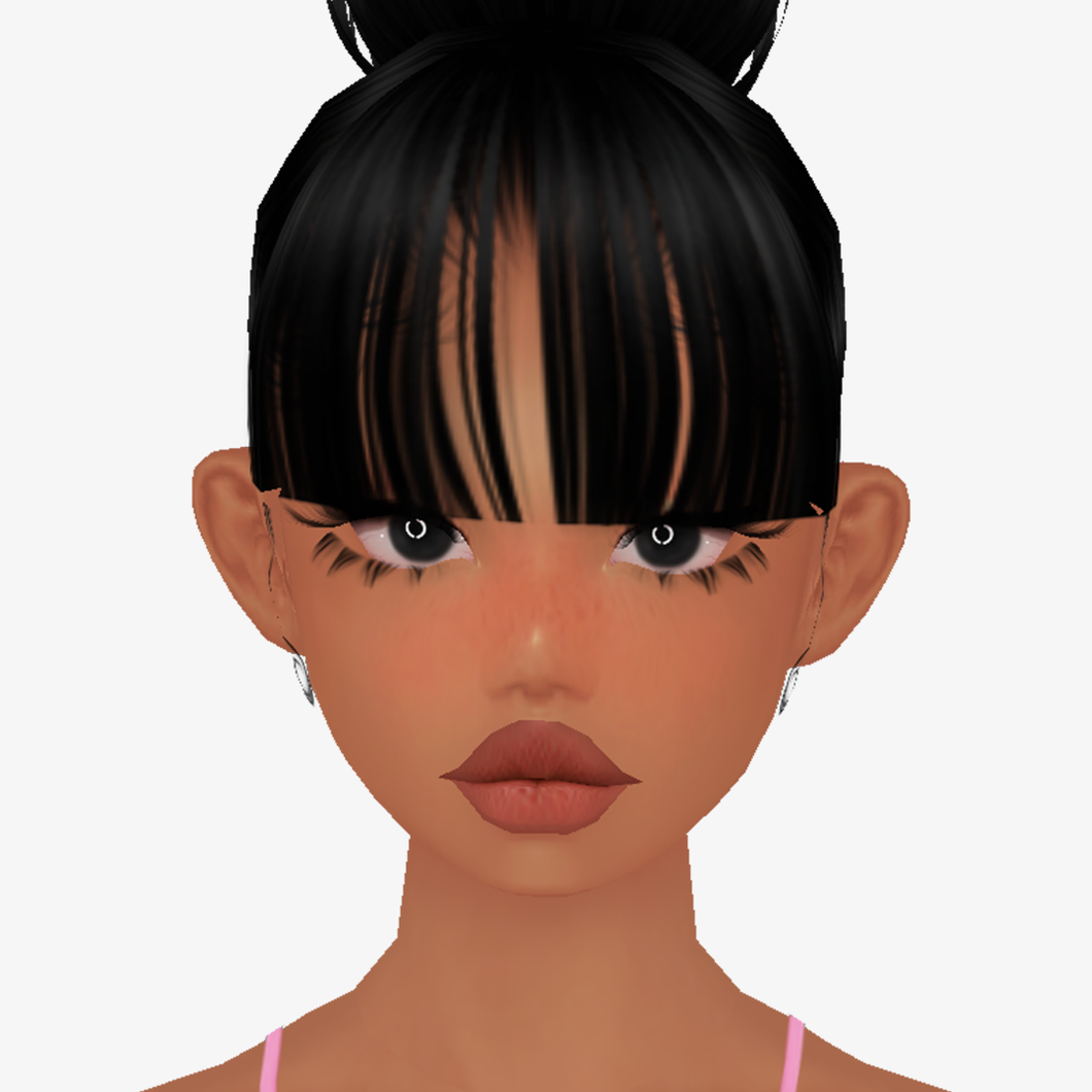 Hair Extension Mesh Bangs