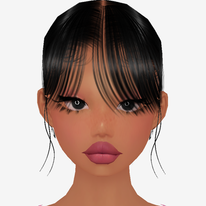 Hair Extension Mesh Bangs