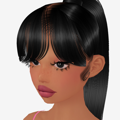 Hair Extension Mesh Bangs