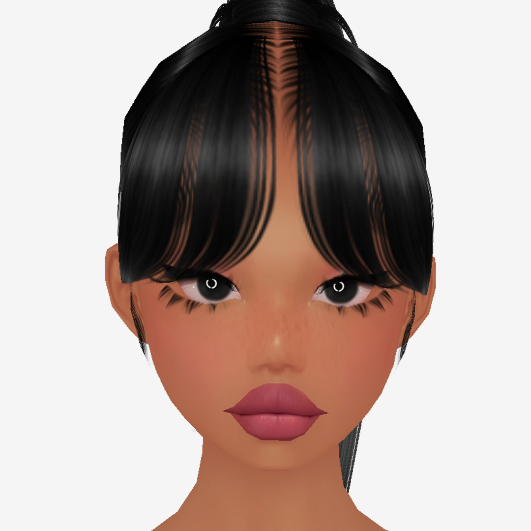 Hair Extension Mesh Bangs
