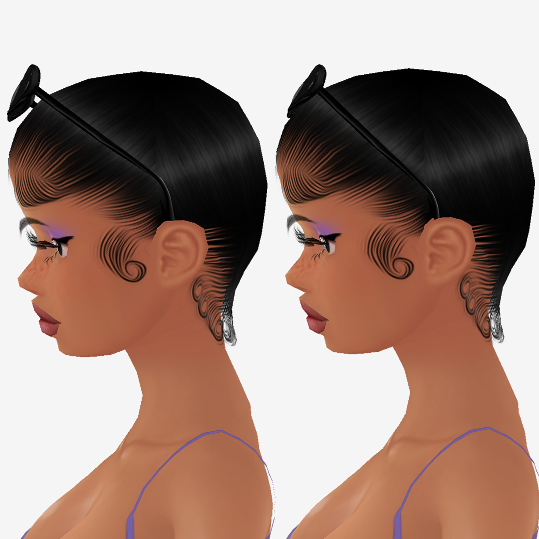 Glasses Add On Mesh Black