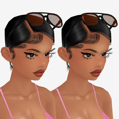 Glasses Add On Mesh Black