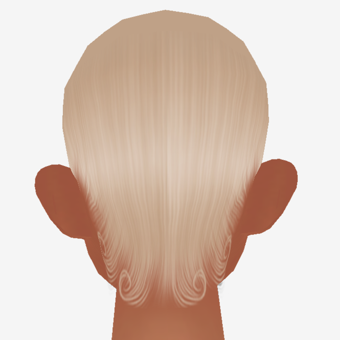 Blonde Swoop Cap Textures