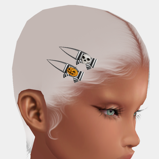 OCTOBER Hair Clip Add On Mesh RIGHT